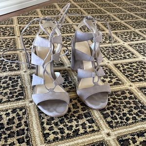 Vince Camuto lace up gladiator heels